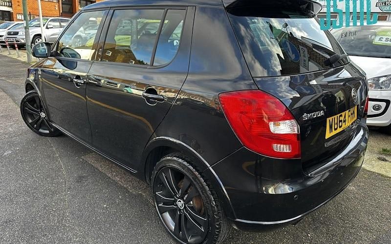 Used Skoda Fabia 105 HP (77 kW) 2014 Black Hatchback