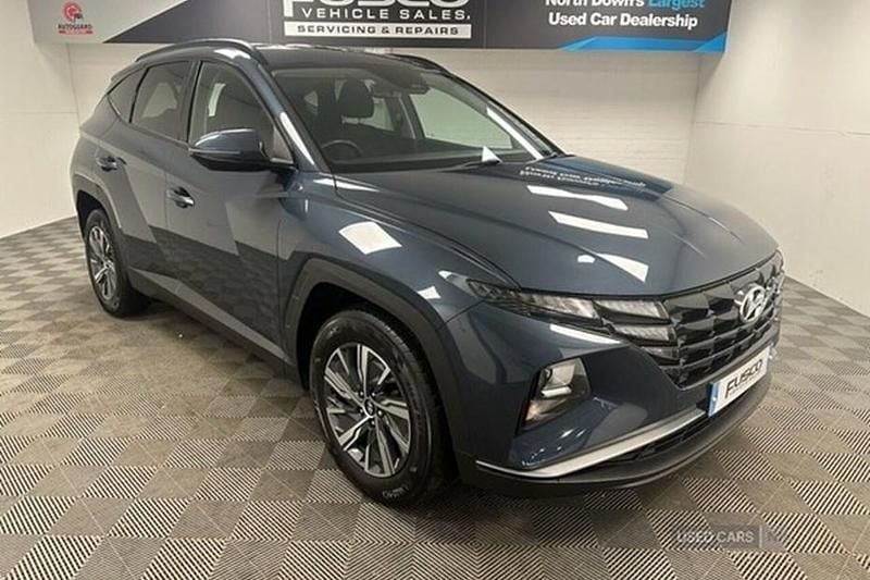 Blue Used 2021 Hyundai Tucson SE SUV | £16,495 (Fair price) - Image 1/1