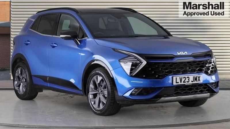 Used Kia Sportage GT-Line S 226 HP (166 kW) 2023 Blue SUV