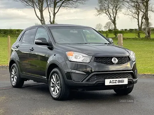 Used SsangYong Korando 2016 Black SUV
