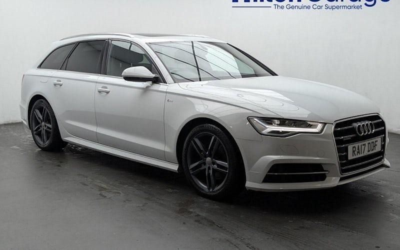Used Audi A6 S-Line 190 HP (139 kW) 2017 White Estate