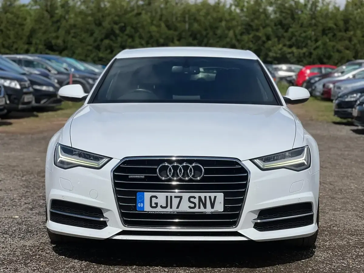 Used Audi A6 S-Line 2017 White Sedan