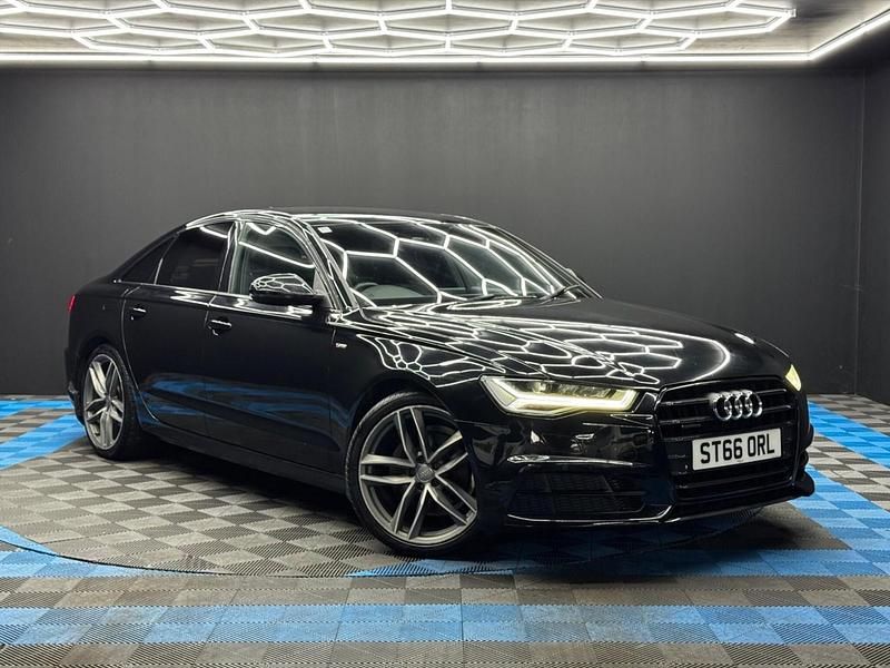 Used Audi A6 Black Edition 190 HP (139 kW) 2016 Black Sedan