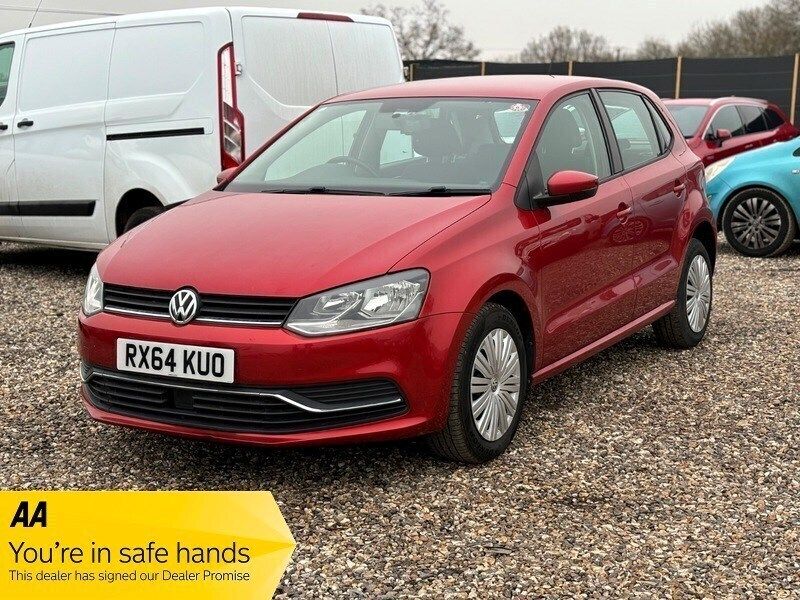 Red Used 2014 VW Polo | £6,995 (Good price) - Image 1/4