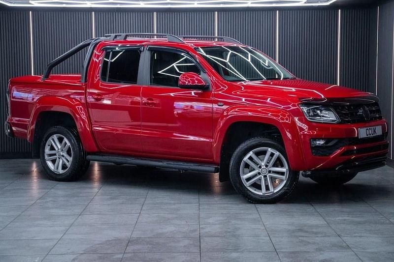 Used VW Amarok Highline 2018 Red Pickup
