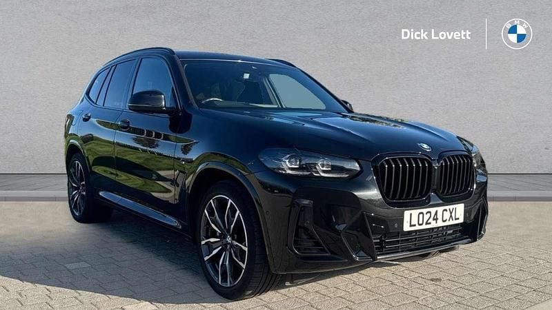 Black Used 2024 BMW X3 M Sport SUV | £37,990 (Fair price) - Image 1/4