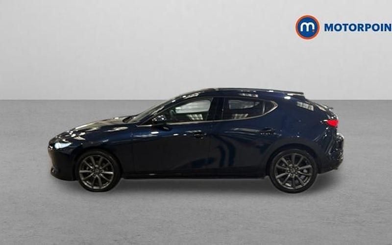 Used Mazda 3 Exclusive-Line 140 HP (102 kW) 2025 Blue Hatchback