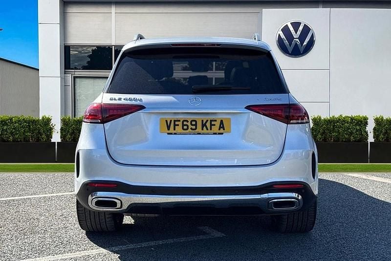 Used Mercedes GLE400 AMG line 330 HP (242 kW) 2019 Silver SUV