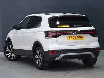 Used VW T-Cross Black Edition 110 HP (80 kW) 2024 White SUV