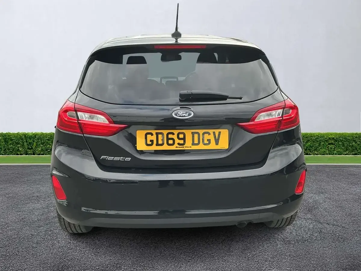 Used Ford Fiesta Titanium 2019 Black Hatchback