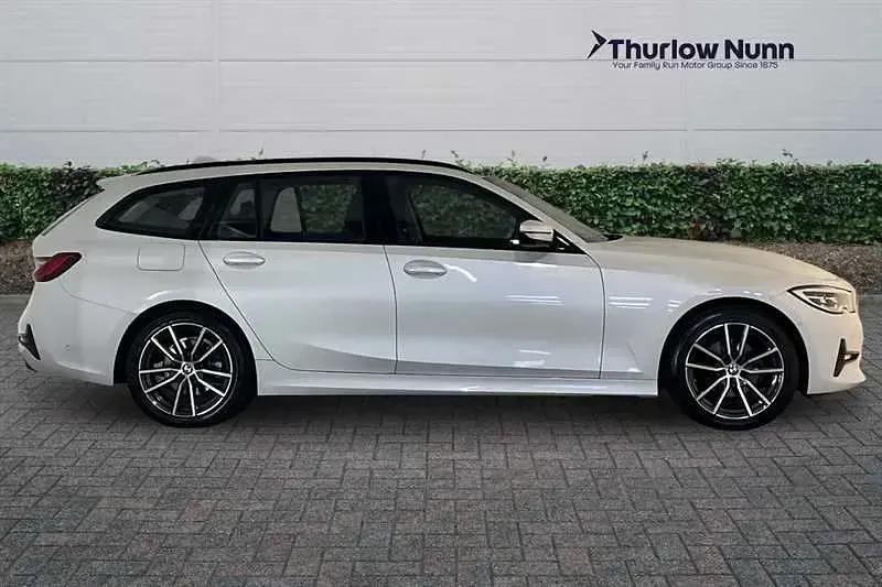 Usado BMW 320 Sport Line 184 CV (135 kW) 2020 Blanco Familiar