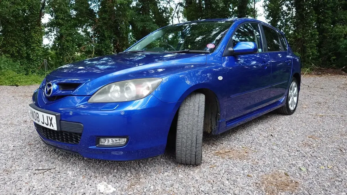 Used Mazda 3 Inclusive 105 HP (77 kW) 2008 Blue Hatchback