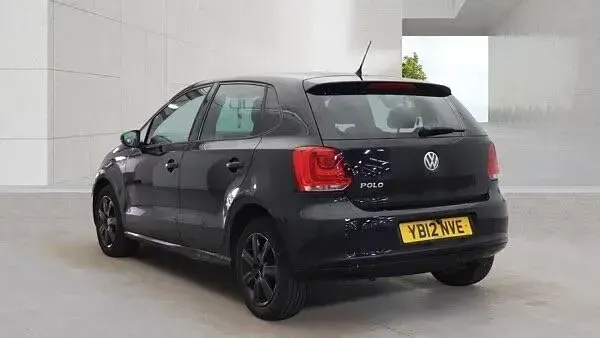 Used VW Polo Match 60 HP (44 kW) 2012 Black Hatchback