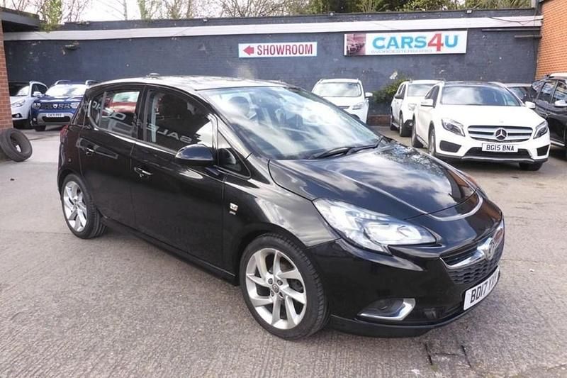 Used Vauxhall Corsa SRi 90 HP (66 kW) 2017 Black Hatchback