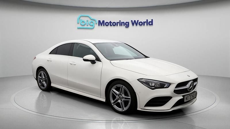 White Used 2020 Mercedes CLA220 AMG line Sedan | £18,700 (Good price) - Image 1/4