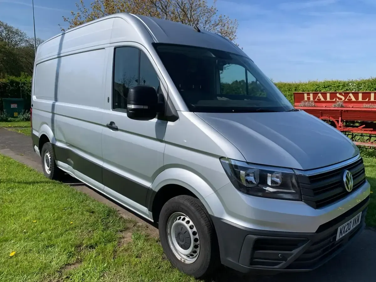 Used VW Crafter Trendline 140 HP (102 kW) 2020 Silver Van