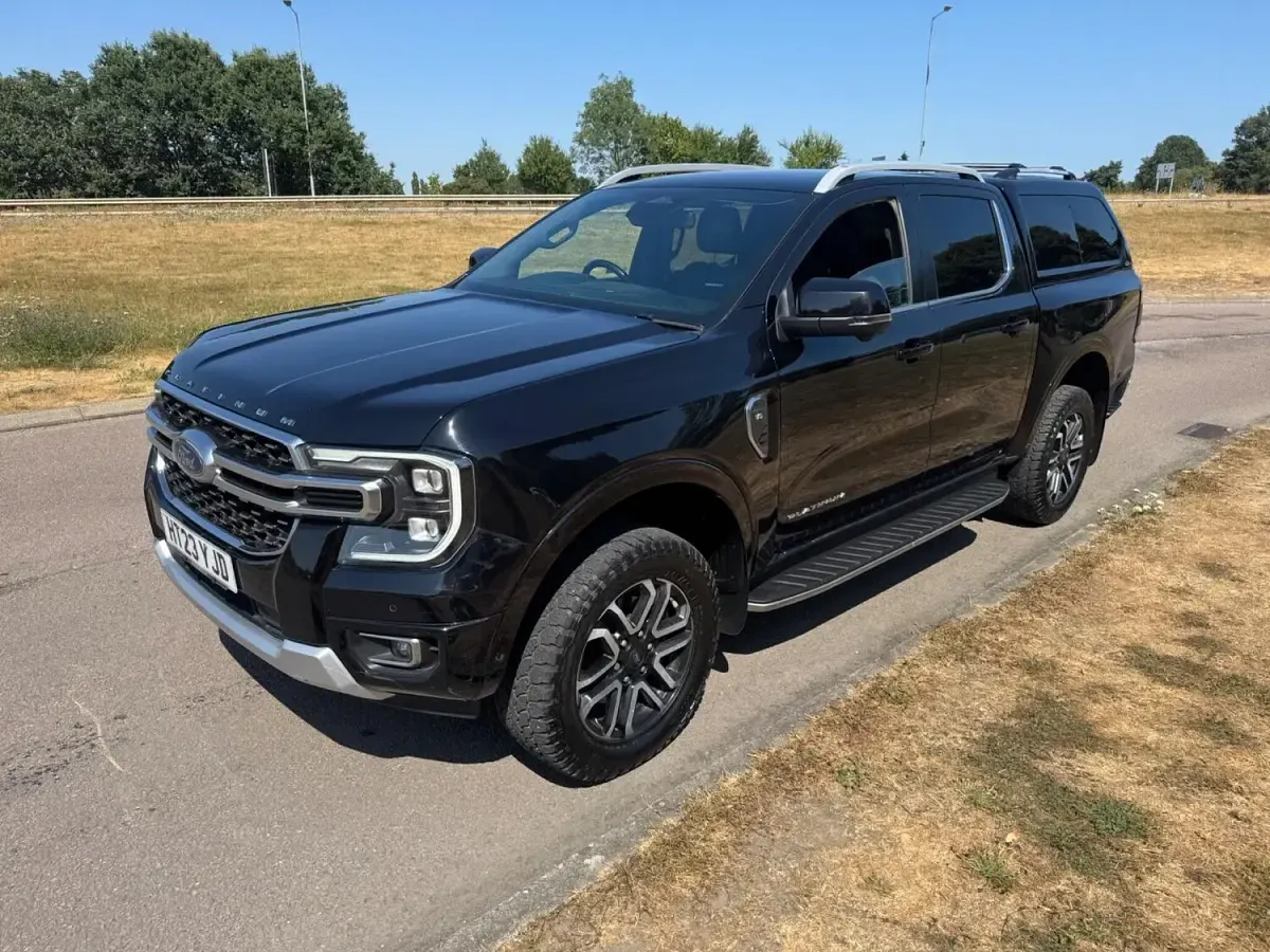 Used Ford Ranger Platinum 2023 Black Pickup