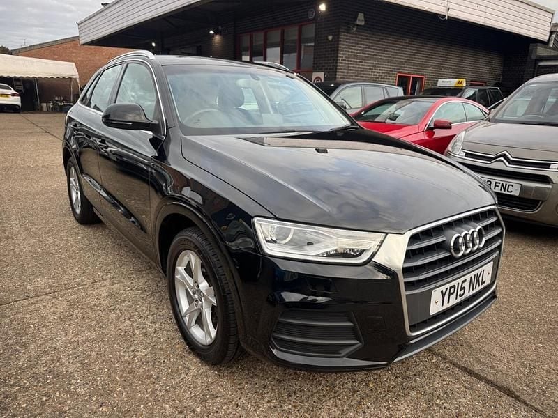 Black Used 2015 Audi Q3 Design SUV | £7,995 (Good price) - Image 1/4