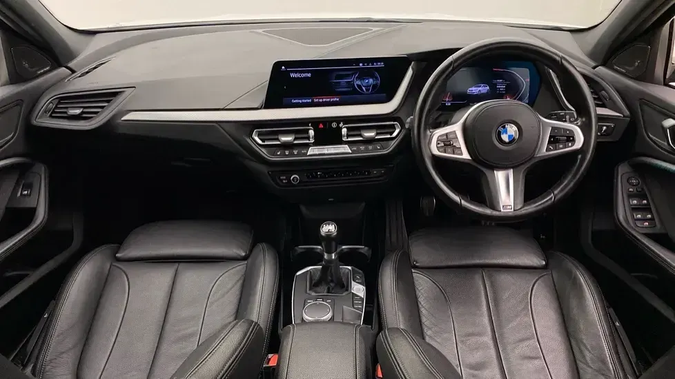 Used BMW 116 M Sport 136 HP (100 kW) 2021 White Hatchback