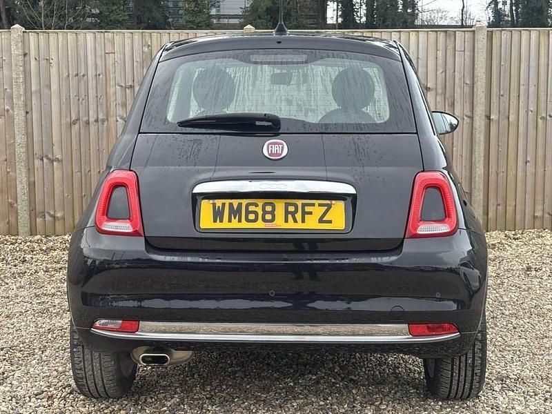 Used Fiat 500 Lounge 69 HP (50 kW) 2019 Black Hatchback