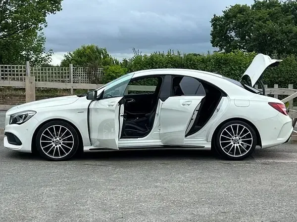 Used Mercedes CLA200 Edition 2017 White Coupe