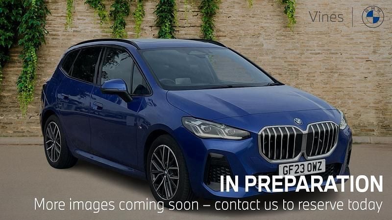 Blue Used 2023 BMW 220 Active Tourer M Sport MPV | £25,656 (Fair price) - Image 1/4