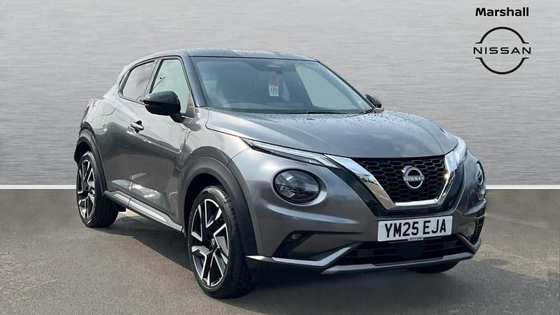 Gun metallic New 2025 Nissan Juke Tekna+ SUV | £20,995 (A bit pricey) - Image 1/4