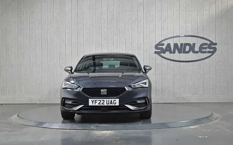 Used Seat Leon FR Sport 131 HP (96 kW) 2022 Grey Hatchback
