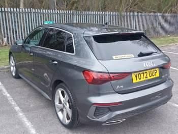 Used Audi A3 S-Line 110 HP (80 kW) 2023 Grey Sedan