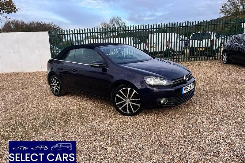 Used VW Golf VII GT 150 HP (110 kW) 2012 Cabriolet