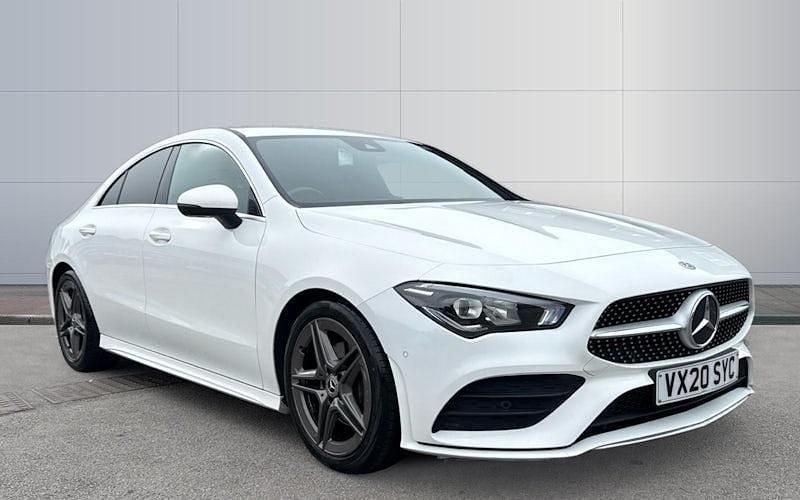 Used 2022 Mercedes CLA180 AMG line Sedan | £19,856 (Good price) - Image 1/4