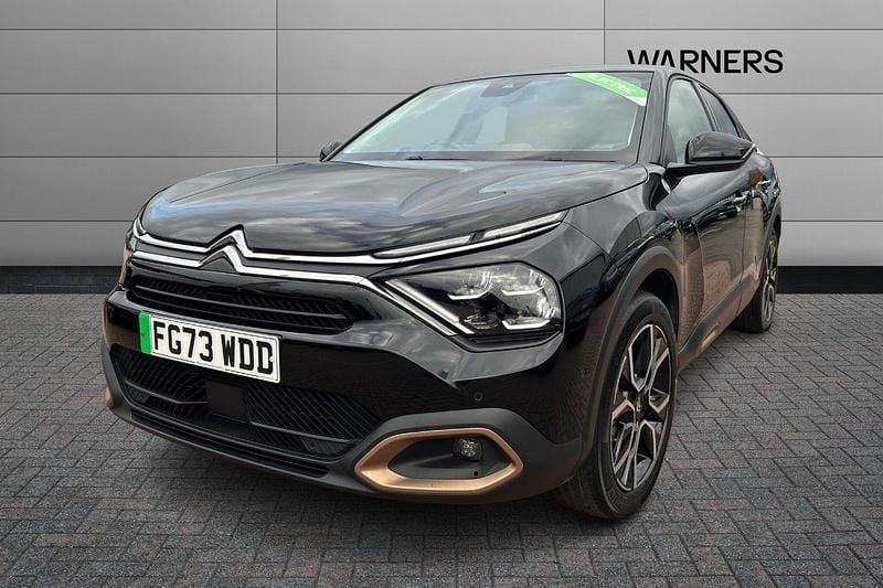 Black Used 2023 Citroën e-C4 Hatchback | £13,495 (Fair price) - Image 1/4
