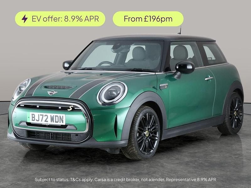Green Used 2022 Mini Cooper SE Hatch Hatchback | £13,549 (Good price) - Image 1/2