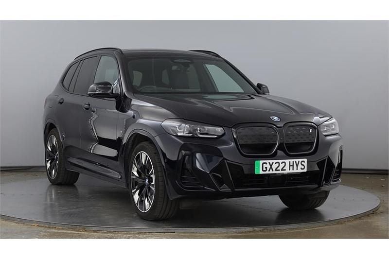 Carbon black Used 2022 BMW iX3 M Sport SUV | £31,875 (Expensive) - Image 1/4