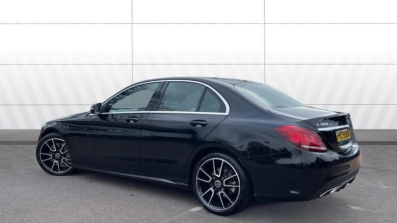 Used Mercedes C300 AMG Line Premium 258 HP (189 kW) 2019 Black Sedan