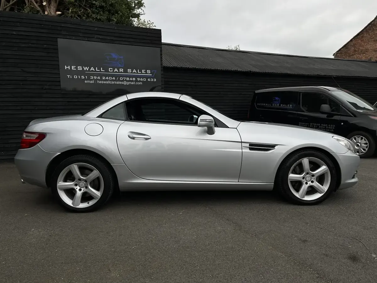 Used Mercedes SLK250 2014 Silver Cabriolet