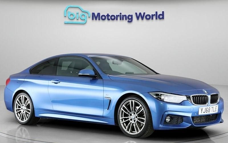 Used BMW 430 M Sport 258 HP (189 kW) 2019 Blue Coupe