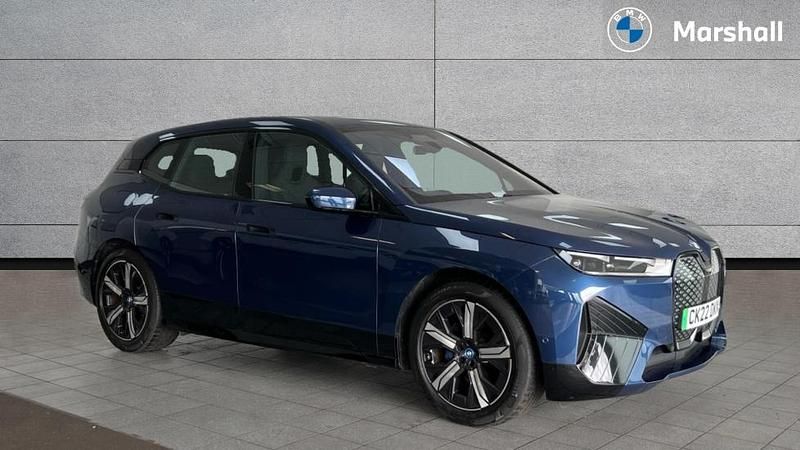 Blue Used 2022 BMW iX M Sport SUV | £34,268 (Fair price) - Image 1/4