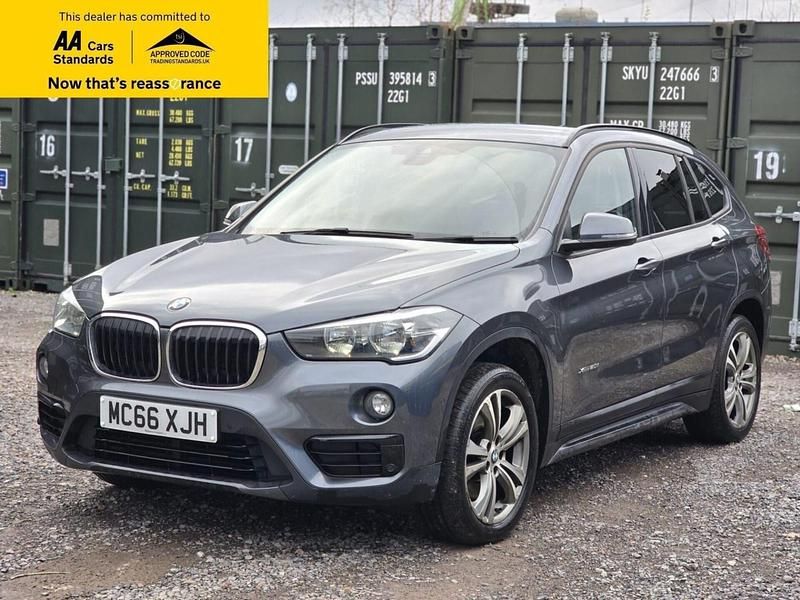Used BMW X1 Sport Line 192 HP (141 kW) 2017 Grey SUV