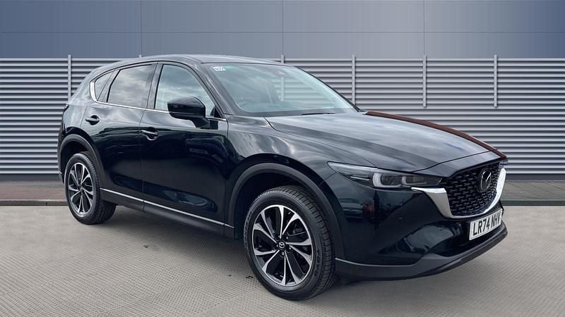 Black Used 2024 Mazda CX-5 Exclusive-Line SUV | £24,689 (Fair price) - Image 1/4