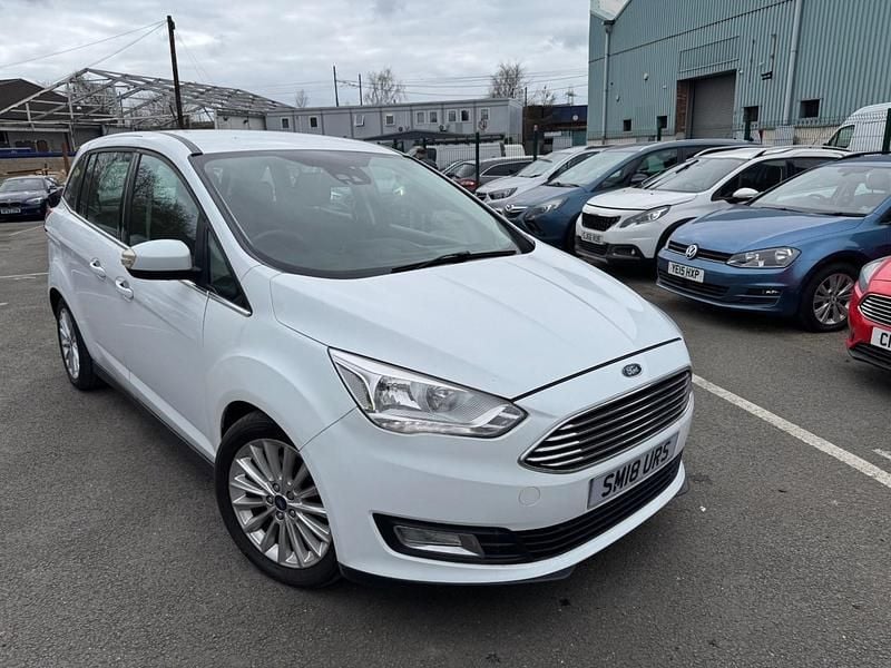 Used Ford Grand C-Max Titanium 2018 White MPV
