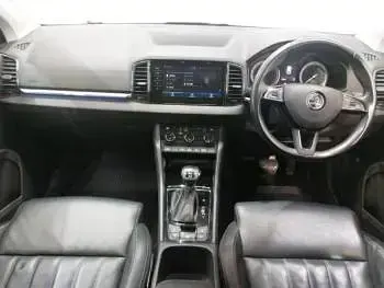 Used Skoda Karoq 150 HP (110 kW) 2018 Red SUV