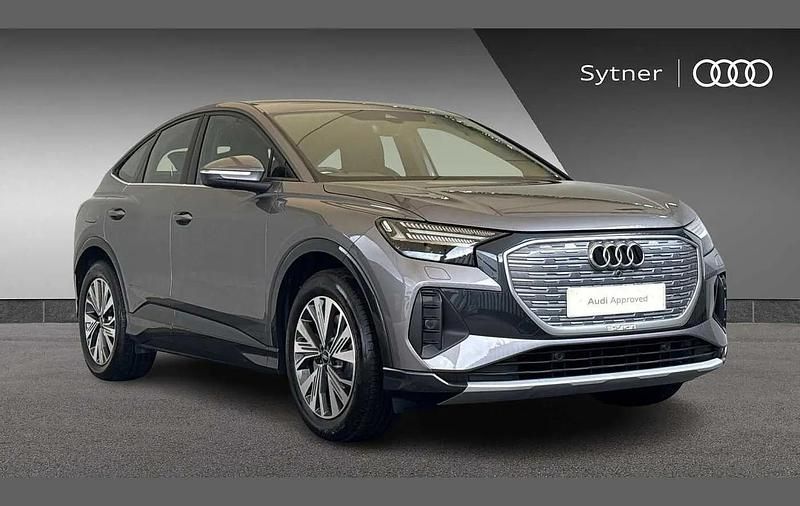 Grey Used 2025 Audi Q4 Sportback e-tron Sport SUV | £38,000 - Image 1/4