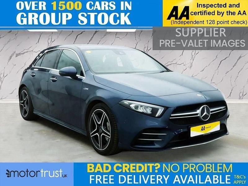 Used Mercedes A35 AMG Premium 2019 Blue Hatchback