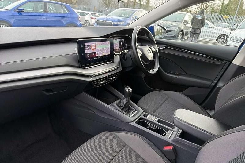 Used Skoda Octavia SE Technology 113 HP (83 kW) 2022 Blue Hatchback