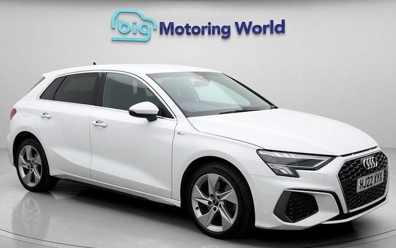 Used 2024 Audi A3 Sportback e-tron S-Line Sedan | £18,300 (Good price) - Image 1/4