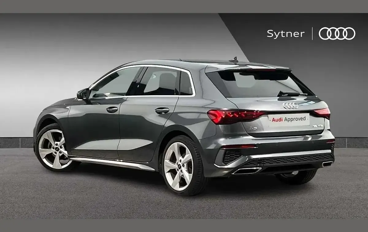 Used Audi A3 S-Line 147 HP (108 kW) 2024 Grey Hatchback