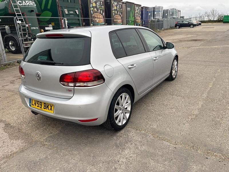 Used VW Golf VI GT 160 HP (117 kW) 2009 Silver Hatchback