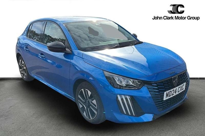 Blue Used 2024 Peugeot 208 Allure Hatchback | £15,250 (Fair price) - Image 1/4
