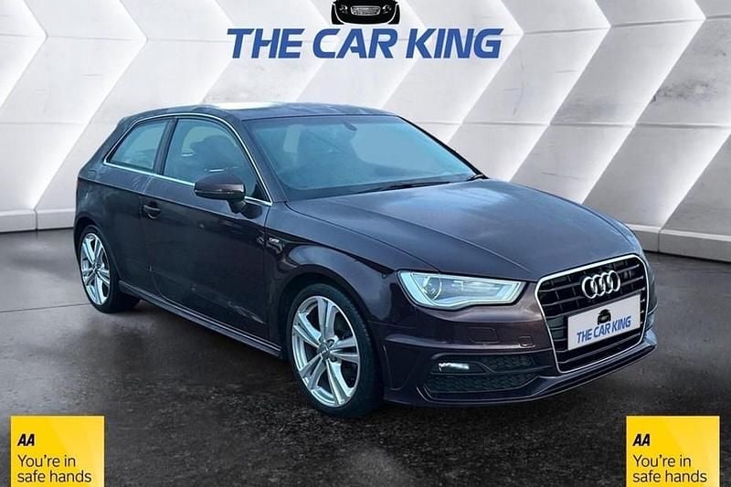 Red Used 2013 Audi A3 S-Line Hatchback | £8,680 (Fair price) - Image 1/1